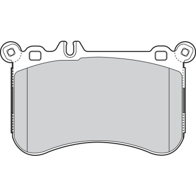 Valeo Bremsbelagsatz, Scheibenbremse ESSENTIAL 302302