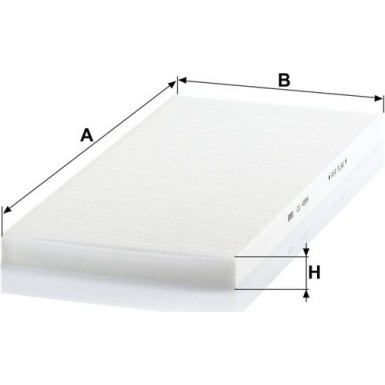 MANN-FILTER CU 4594 Innenraumfilter, Partikelfilter MANN-FILTER CU 4594 Innenraumfilter, Partikelfilter