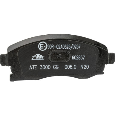 ATE 24.0120-0174.1 Bremsscheibe 240mm + ATE 13.0460-2857.2 Bremsbeläge ATE 24.0120-0174.1 Bremsscheibe 240mm + ATE 13.0460-2857.2 Bremsbeläge