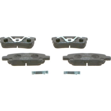BOSCH Bremsbelagsatz, Scheibenbremse 0 986 494 502 BOSCH Bremsbelagsatz, Scheibenbremse 0 986 494 502