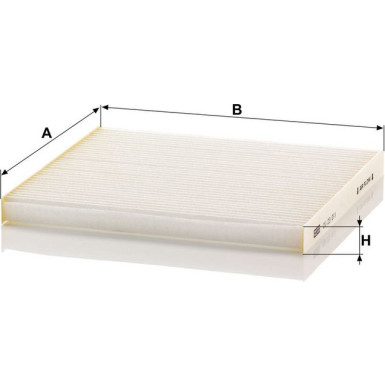 MANN-FILTER CU 23 011 Innenraumfilter, Partikelfilter