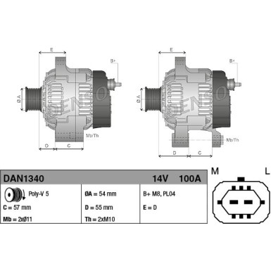Generator DAN1340