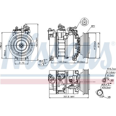 Kompressor, Klimaanlage 89094 Kompressor, Klimaanlage 89094