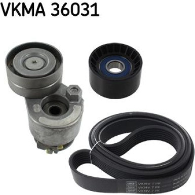 SKF Keilrippenriemensatz VKMA 36031