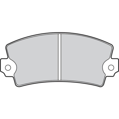 Valeo Bremsbelagsatz, Scheibenbremse ESSENTIAL 301085