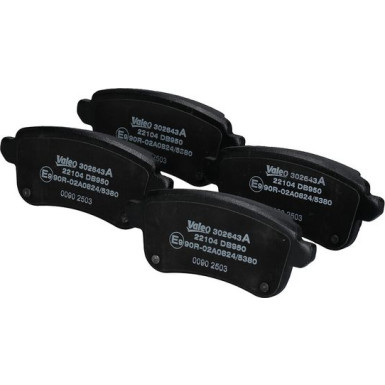 Bremsbelagsatz, Scheibenbremse 302643A Bremsbelagsatz, Scheibenbremse 302643A