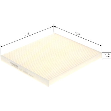Filter, Innenraumluft 1 987 435 089 Filter, Innenraumluft 1 987 435 089