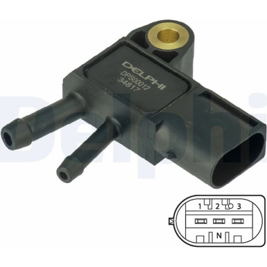 Delphi Sensor, Abgasdruck DPS00012