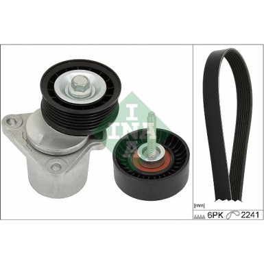 INA Keilrippenriemensatz 529 0387 10