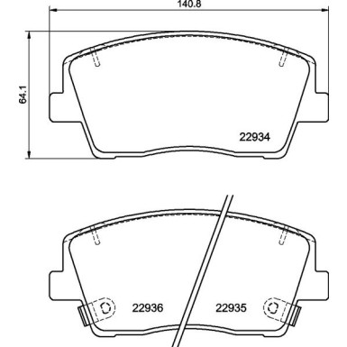 Brembo Bremsbelagsatz, Scheibenbremse PRIME LINE P 30 119 Brembo Bremsbelagsatz, Scheibenbremse PRIME LINE P 30 119