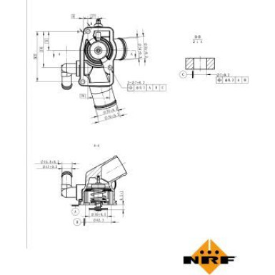 Thermostat, Kühlmittel 725112 Thermostat, Kühlmittel 725112