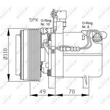 Kompressor, Klimaanlage 32490