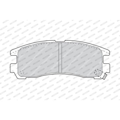 Ferodo Bremsbelagsatz, Scheibenbremse PREMIER ECO FRICTION FDB803 Ferodo Bremsbelagsatz, Scheibenbremse PREMIER ECO FRICTION FDB803