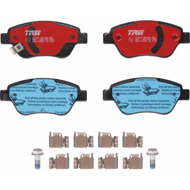 TRW Bremsbelagsatz, Scheibenbremse DTEC COTEC GDB1700DTE TRW Bremsbelagsatz, Scheibenbremse DTEC COTEC GDB1700DTE