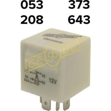 GEBE Relais, Arbeitsstrom 9 9305 1