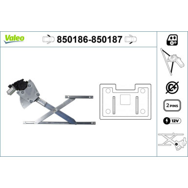 Valeo Fensterheber 850186