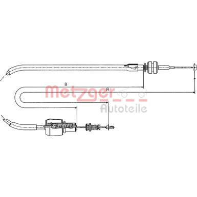 Metzger Gaszug 11.1247