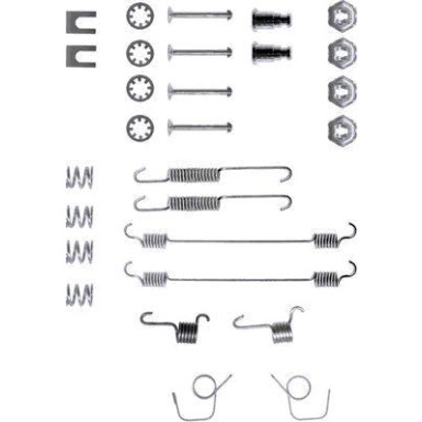 Zubehörsatz, Bremsbacken 8DZ 355 200-021 Zubehörsatz, Bremsbacken 8DZ 355 200-021