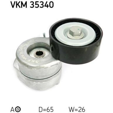 Spannrolle, Keilrippenriemen VKM 35340 Spannrolle, Keilrippenriemen VKM 35340