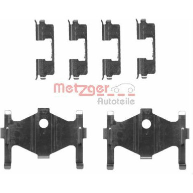 Metzger Zubehörsatz, Scheibenbremsbelag 109-1710