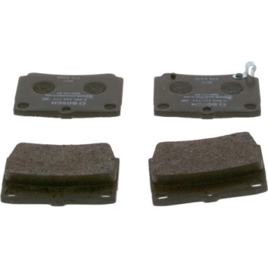 BOSCH Bremsbelagsatz, Scheibenbremse 0 986 424 711 BOSCH Bremsbelagsatz, Scheibenbremse 0 986 424 711