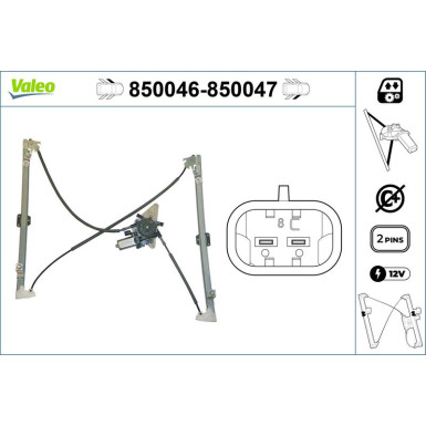 Valeo Fensterheber 850047
