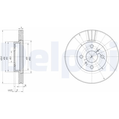 Bremsscheibe BG3520