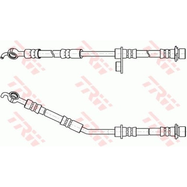 TRW Bremsschlauch PHD1055