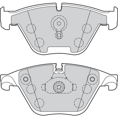 Valeo Bremsbelagsatz, Scheibenbremse ESSENTIAL 302273