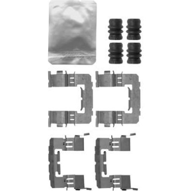 Metzger Zubehörsatz, Scheibenbremsbelag 109-1891