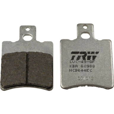 TRW Bremsbelagsatz, Scheibenbremse Organic Eco MCB644EC