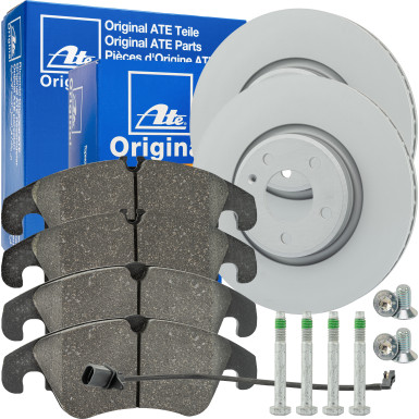ATE 24.0130-0221.1 Bremsscheibe 320mm + 13.0460-2765.2 Bremsbeläge für AUDI Q5, A7, A6 inkl. Warnkontakt ATE 24.0130-0221.1 Bremsscheibe 320mm + 13.0460-2765.2 Bremsbeläge für AUDI Q5, A7, A6 inkl. Warnkontakt