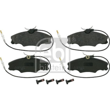 FEBI BILSTEIN 16221 Bremsbeläge