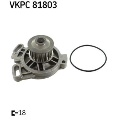 SKF Wasserpumpe Aquamax VKPC 81803
