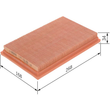 BOSCH 1 457 433 083 Luftfilter BOSCH 1 457 433 083 Luftfilter