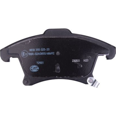 Hella Bremsbelagsatz, Scheibenbremse 8DB 355 025-201