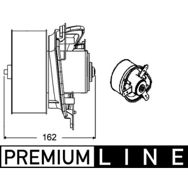 Mahle Innenraumgebläse BEHR Premium Line AB 275 000P