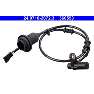 Sensor, Raddrehzahl 24.0710-2072.3 Sensor, Raddrehzahl 24.0710-2072.3