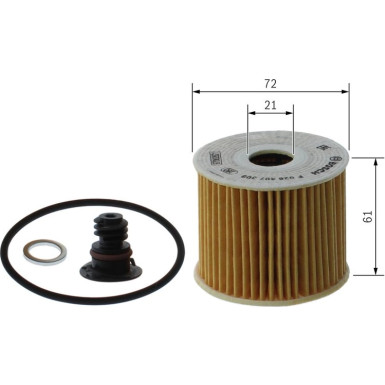 Ölfilter F 026 407 308 Ölfilter F 026 407 308