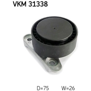 SKF Spannrolle, Keilrippenriemen VKM 31338