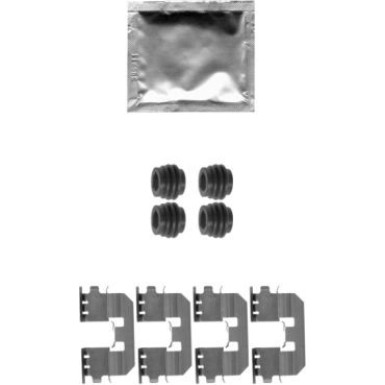 Hella Zubehörsatz, Scheibenbremsbelag 8DZ 355 204-331