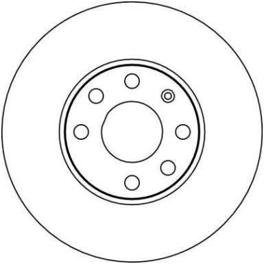 TRW Bremsscheibe DF4042 TRW Bremsscheibe DF4042