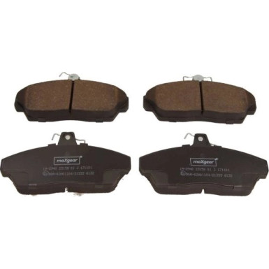 Maxgear Bremsbelagsatz, Scheibenbremse 19-2940 Maxgear Bremsbelagsatz, Scheibenbremse 19-2940
