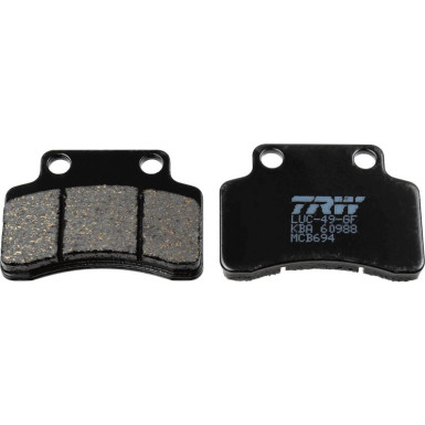 TRW Bremsbelagsatz, Scheibenbremse Organic Allround MCB694
