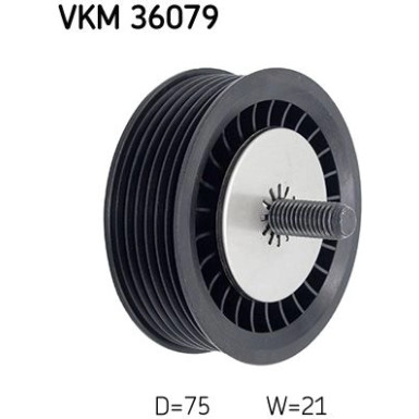 SKF Umlenk-/Führungsrolle, Keilrippenriemen VKM 36079