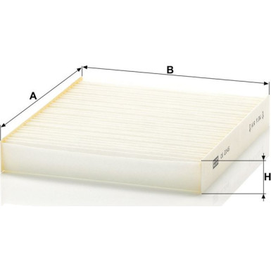MANN-FILTER CU 2145 Innenraumfilter, Partikelfilter MANN-FILTER CU 2145 Innenraumfilter, Partikelfilter
