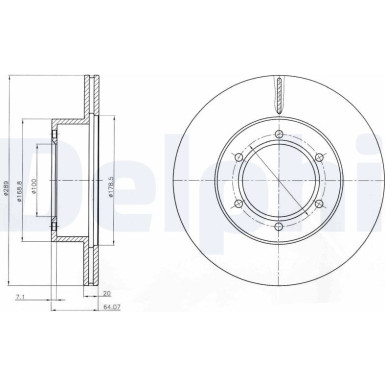 Bremsscheibe BG2495 Bremsscheibe BG2495