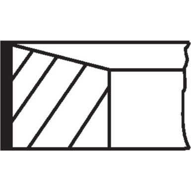 Mahle Kolbenringsatz 022 13 N0