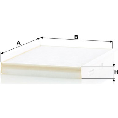 MANN-FILTER CU 3780 Innenraumfilter, Partikelfilter MANN-FILTER CU 3780 Innenraumfilter, Partikelfilter