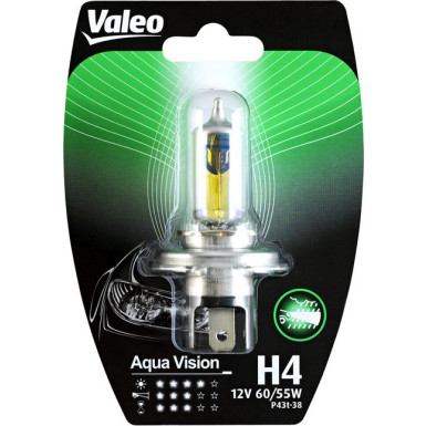 Valeo Glühlampe, Fernscheinwerfer AQUA VISION 032514